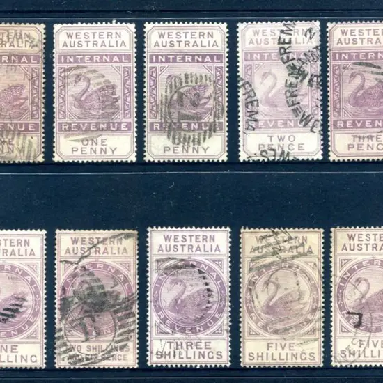 1881 Internal Revenues, CA/Crown wmk with narrow ...