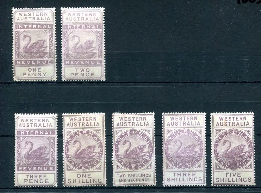 1881 Internal Revenues, CA/Crown wmk with narrow ... Image 1++