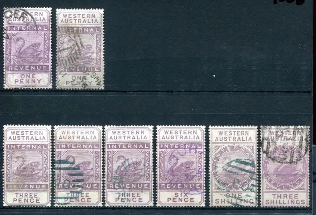1896 Internal Revenues, Crown over CA wmk with ... Image 1++