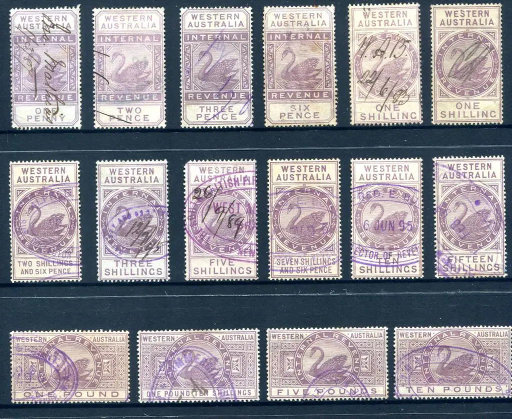 1896 Internal Revenues, Crown over CA wmk with ... Image 1++