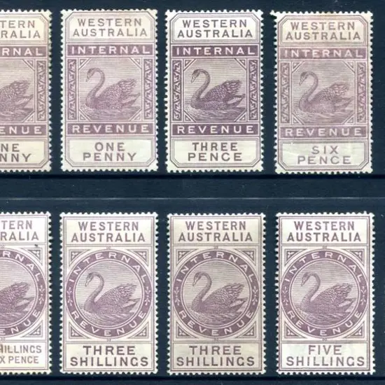 1897/1903 Internal Revenues, W crown A wmk. Mint ...