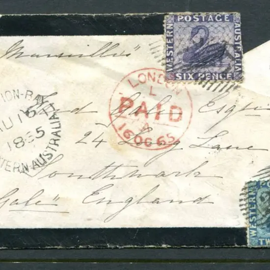 1865 (18th Aug) Proving cover for the 15 bar "20" ...