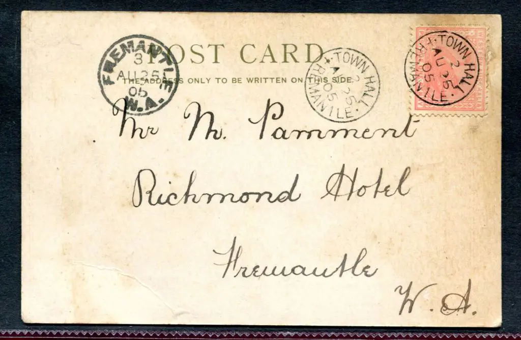 1905 (25th Aug) "Melville Water, Swan River from ... Image 1++