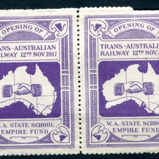 1917 (12 Nov) Opening of Trans-Australian Railway ...