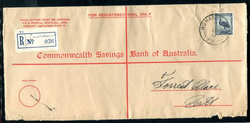 1948 (23rd Oct) Registered Commonwealth Savings ... Image 1++