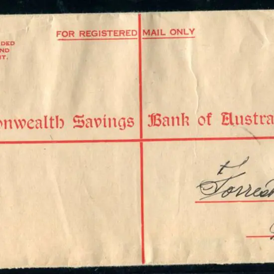 1948 (23rd Oct) Registered Commonwealth Savings ...