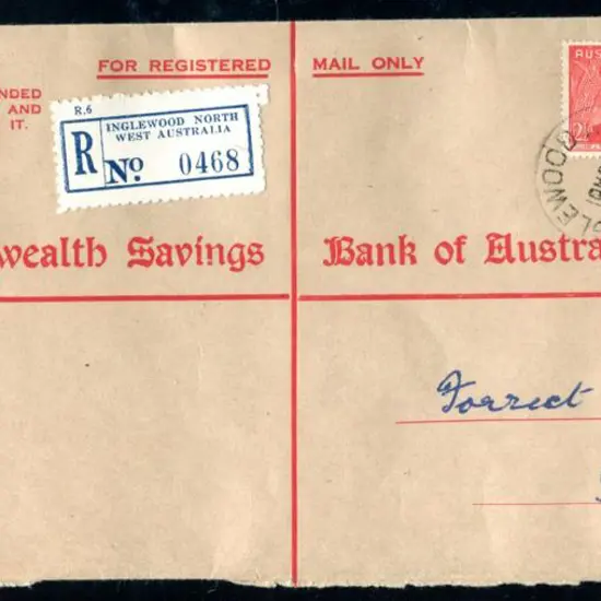 1948 (10th Nov) Registered Commonwealth Savings ...