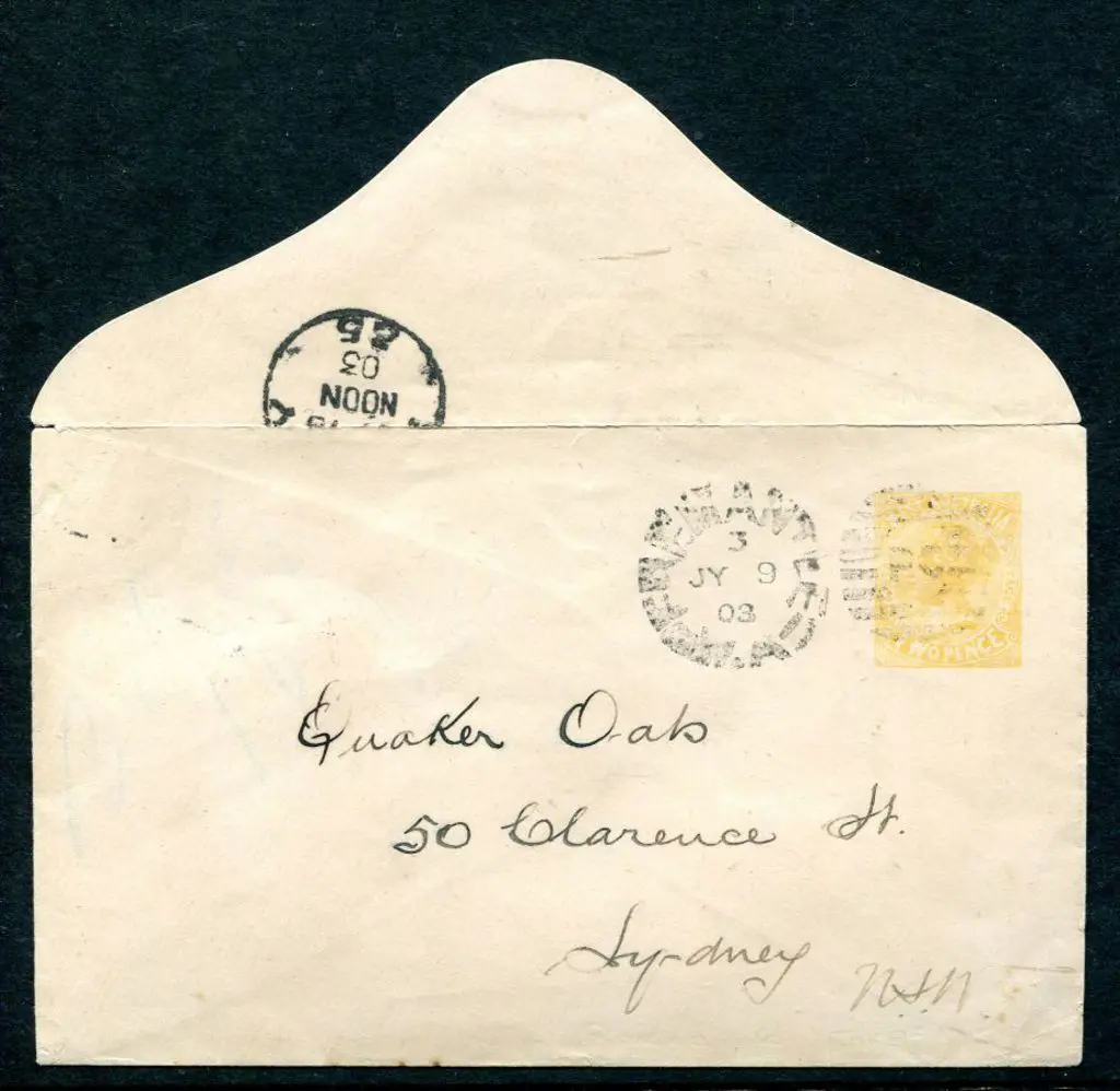 1902 2d yellow postally used from Fremantle dated ... Image 1++