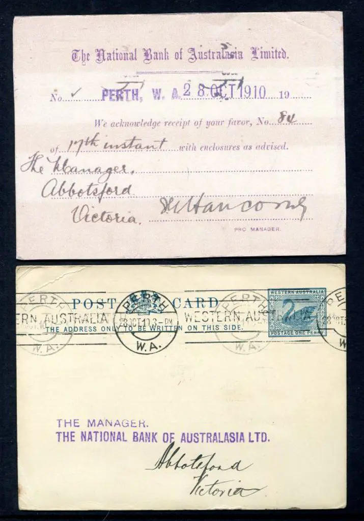 1909 1d Paris blue (PC 17) printed to private ... Image 1++