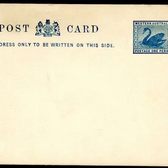 1909 1d Paris blue (PC 17) unused, only 5150 ...