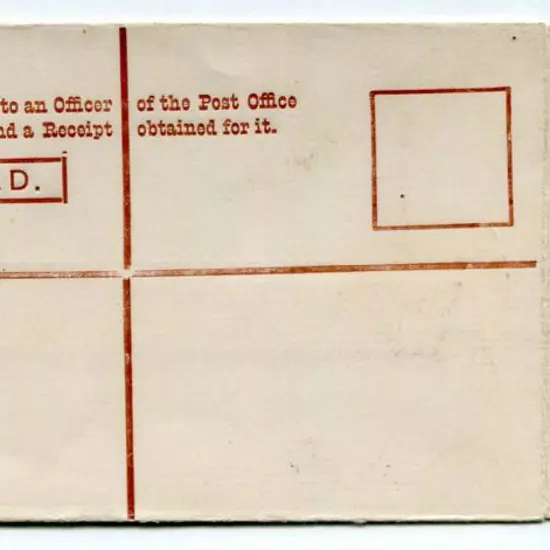1903 3d red-brown stamp & text. CTO Perth 5 MR ...