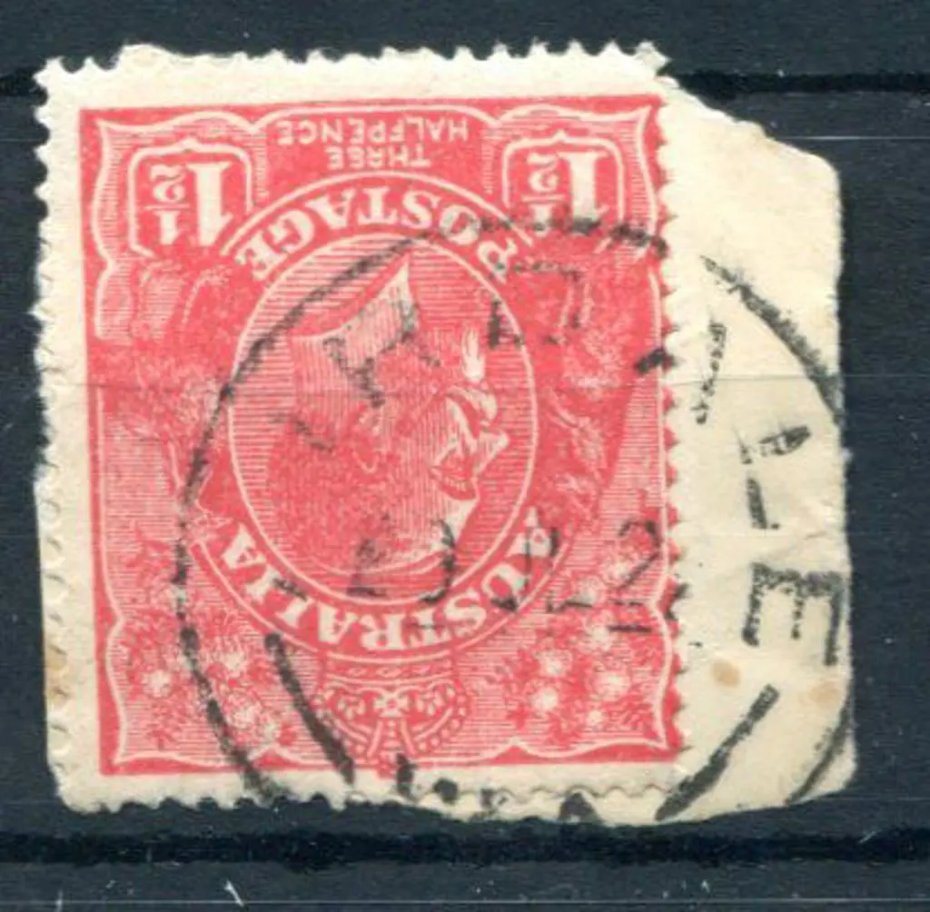 Airdale C25 Variable almost complete strike on 1½d ... Image 1++