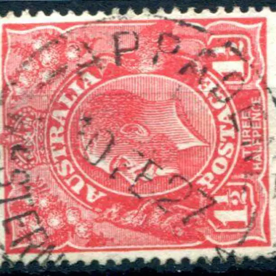 Appadene A30 light variable strike on 1½d ref KGV ...