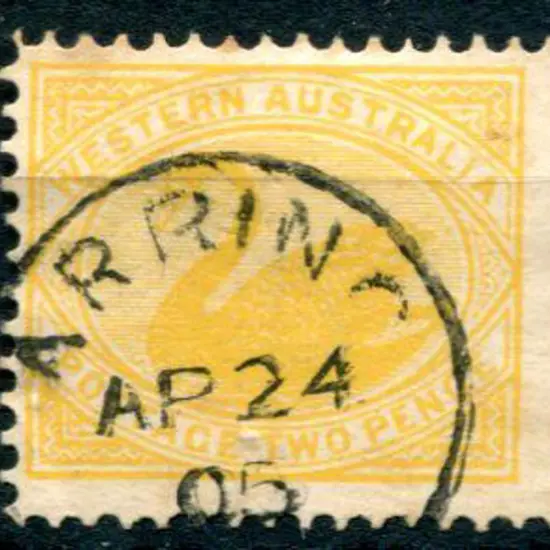 Arrino 3b on 2d yellow swan dated AP 24 05. ...