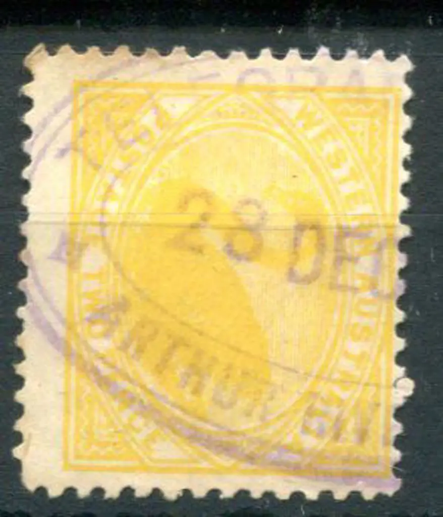 Arthur River Telegraph Office ORS 2b on 2d swan. ... Image 1++