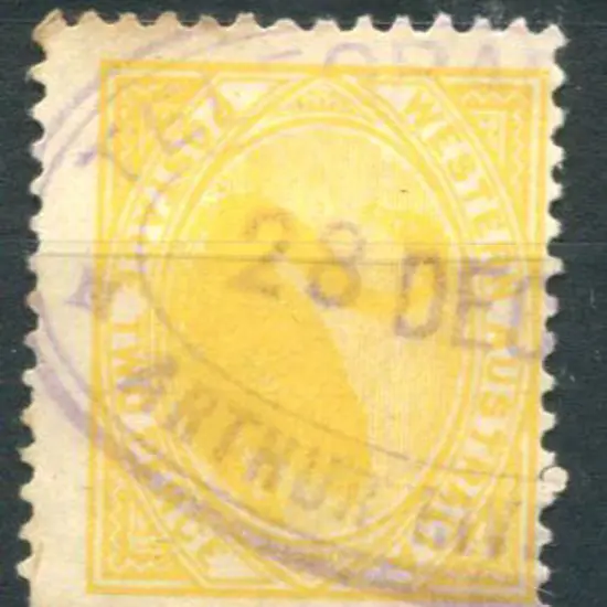 Arthur River Telegraph Office ORS 2b on 2d swan. ...