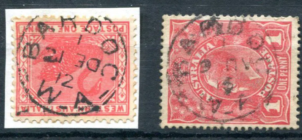 Bardoc 3b-a Index 1. Late date on 1d red swan for ... Image 1++