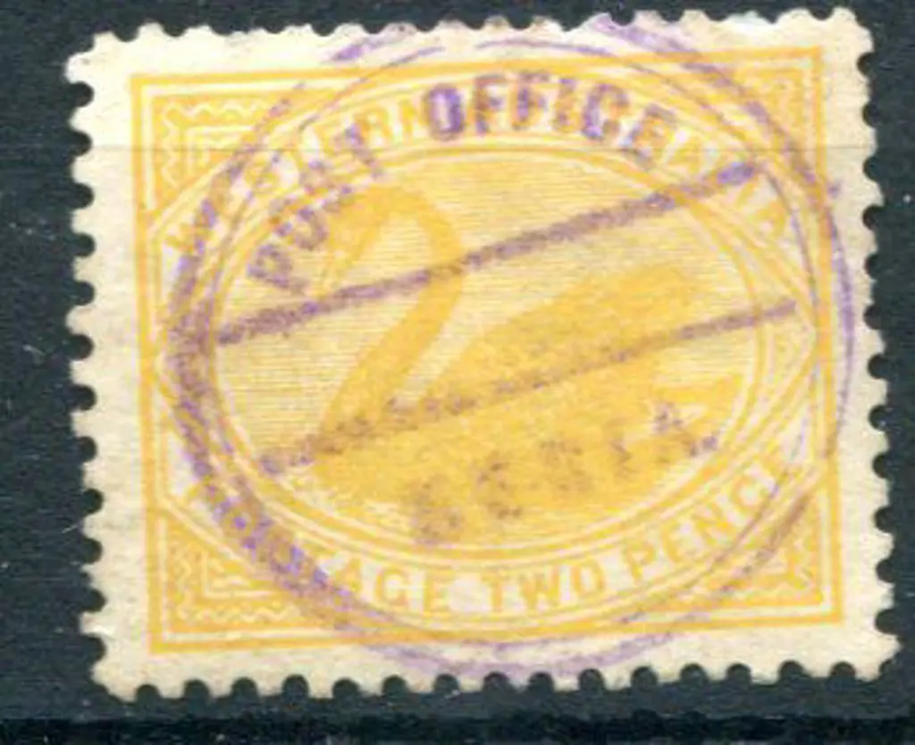 Beria Post Office Undated double circle ORS 2 on ... Image 1++