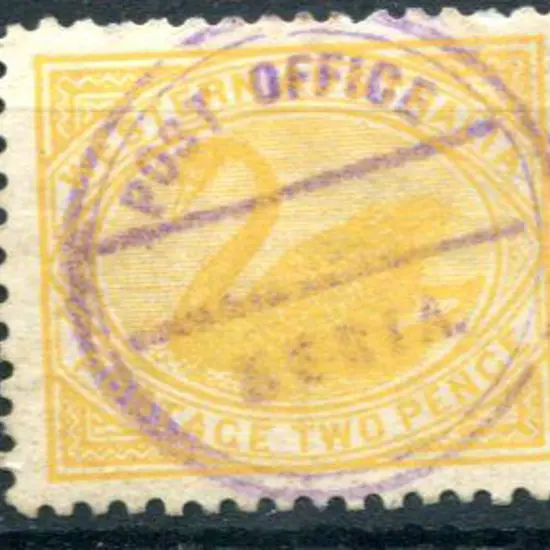 Beria Post Office Undated double circle ORS 2 on ...