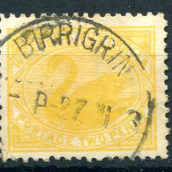 Berrigan A27T spelt "BIRRIGRIN" with a very late ...