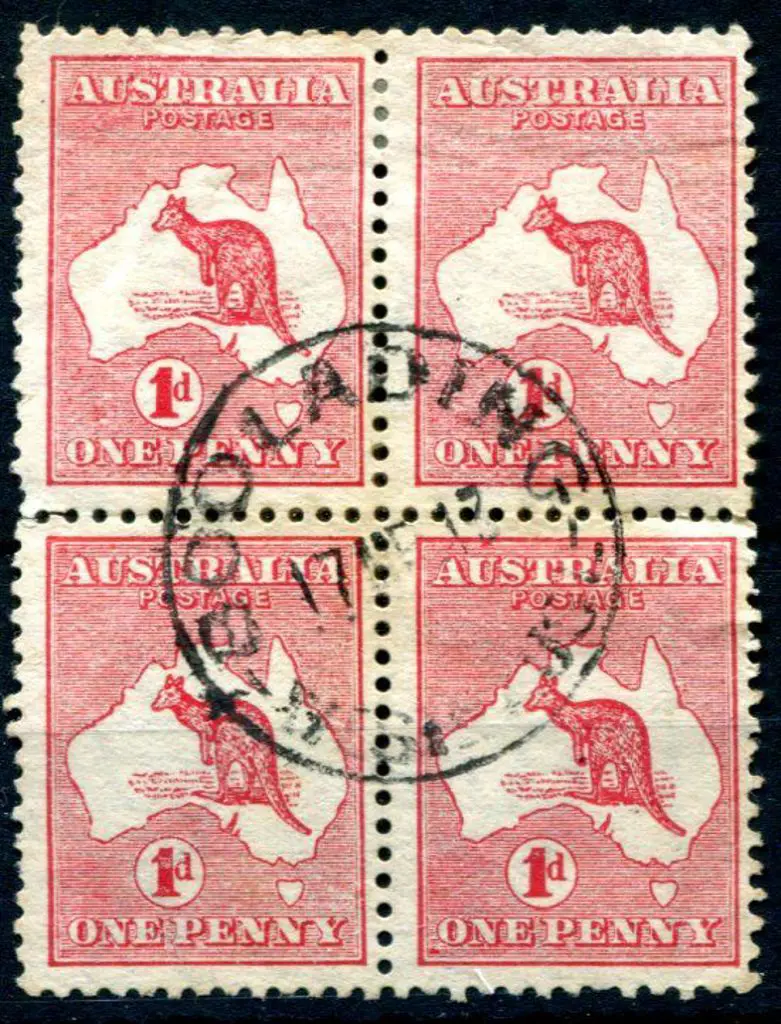 Boogardie D28 on 1½d KGV for 1 FEB. 30 PMI dates ... Image 1++