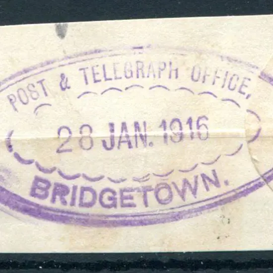 Bridgetown Post & Telegraph Office ORS3. Superb ...