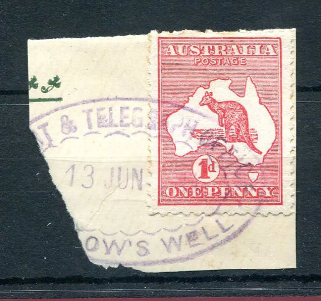 Chidlow's Well Post & Telegraph Office ORS3 on 1d ... Image 1++