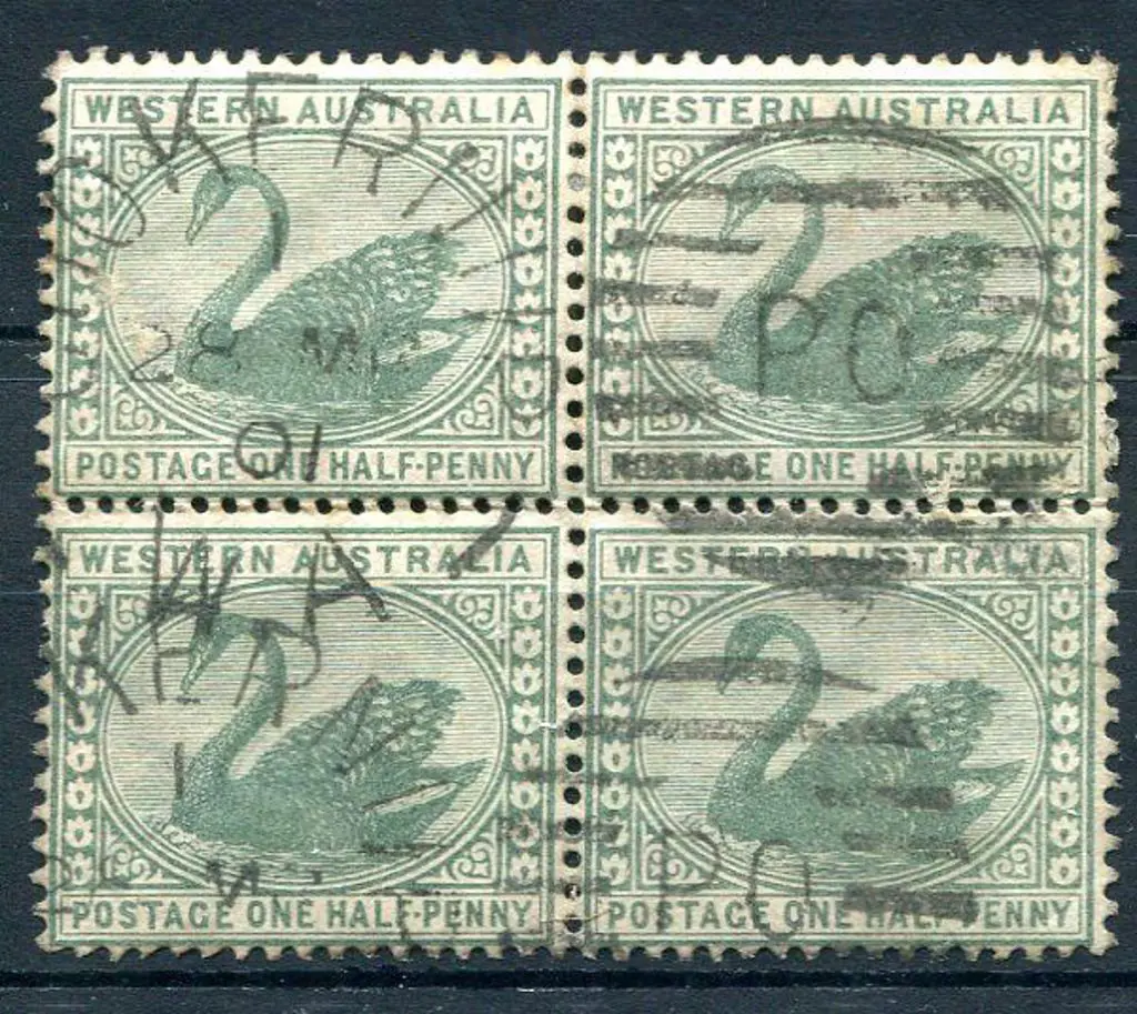 Cookernup duplex DxPO index 1 on ½d green swans ... Image 1++