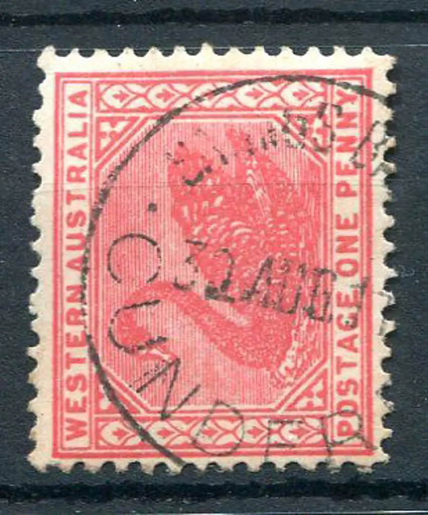Cunderdin Savings Bank SBv on 1d red swan for 17 ... Image 1++
