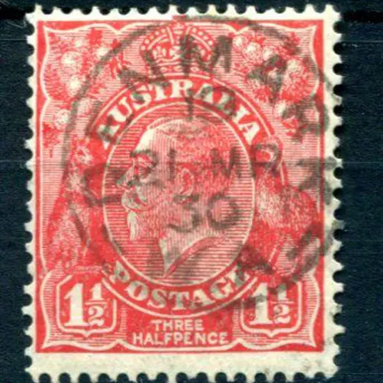 Denmark 3b Index 19 on 1½d KGV for 21 MR 30. ...