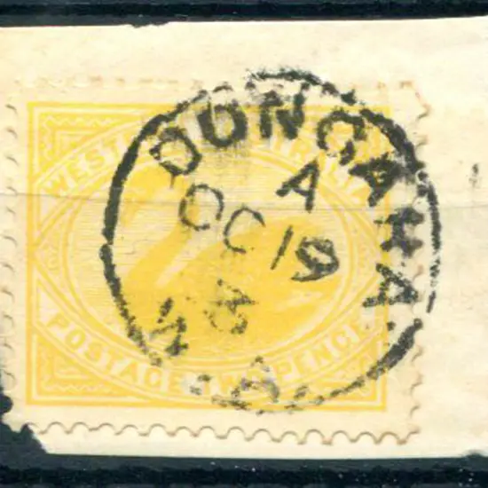 Dongara 3b Index A on 2d yellow swan on piece ...