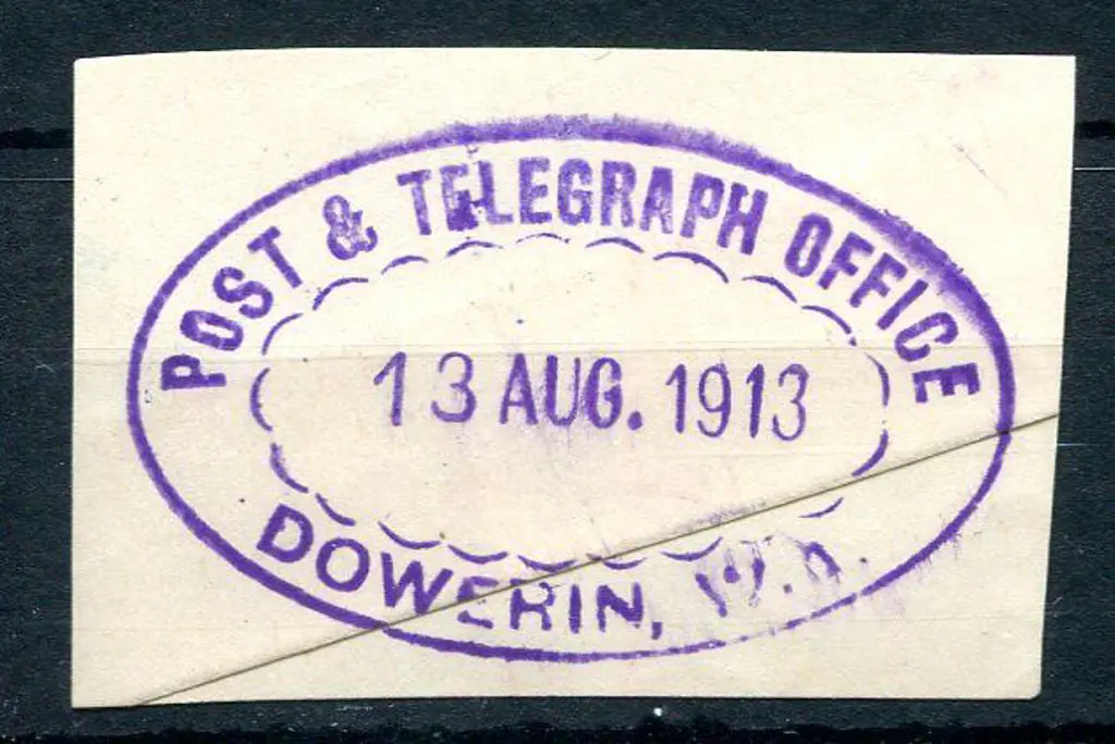 Dowerin Post & Telegraph Office ORS3 Superb strike ... Image 1++