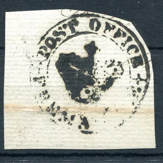 Fremantle Post Office Undated double circle POST ...