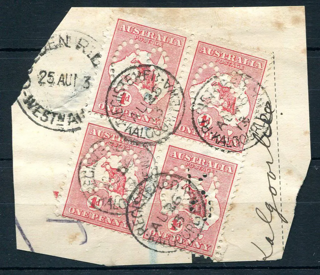 Golden Ridge B28-a 80% strike on piece dated 25 AU ... Image 1++