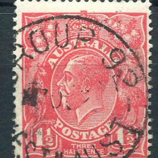 Group 89 C29 40% strike on 1½d red KGV for 4 FE ...