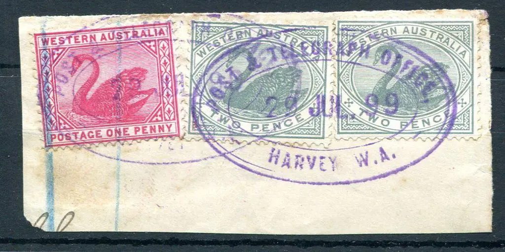 Harvey Post & Telegraph Office ORS 2-a Two ... Image 1++