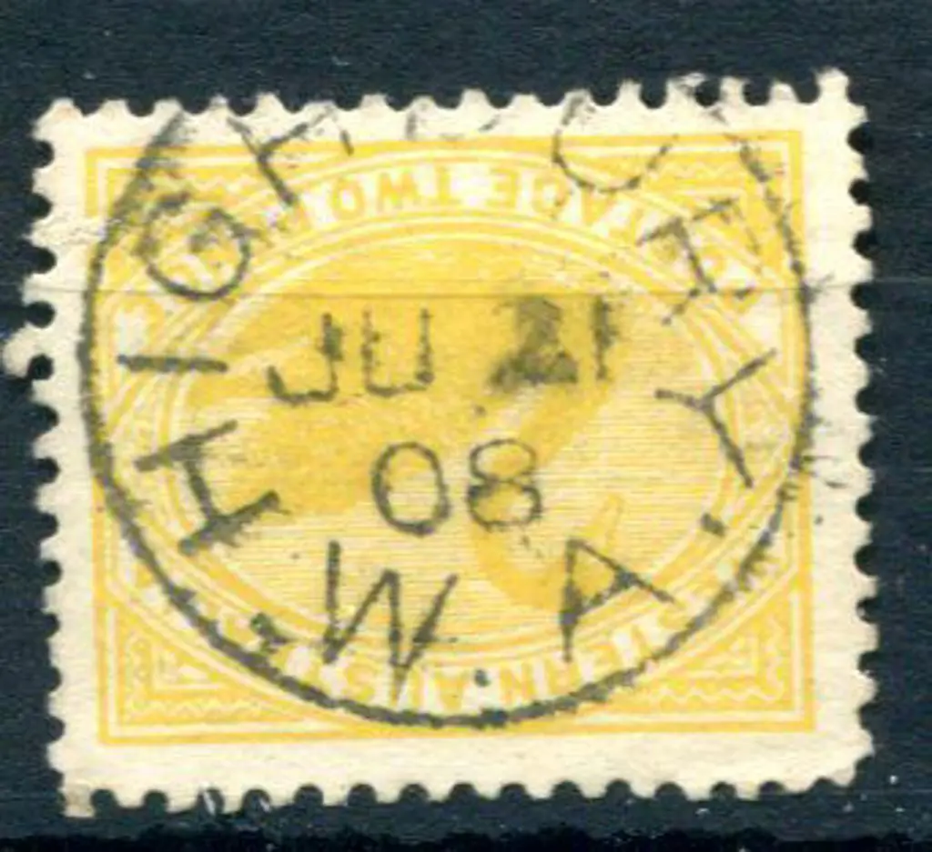 Highbury 3b on 2d yellow swan for JU 21 08. A ... Image 1++
