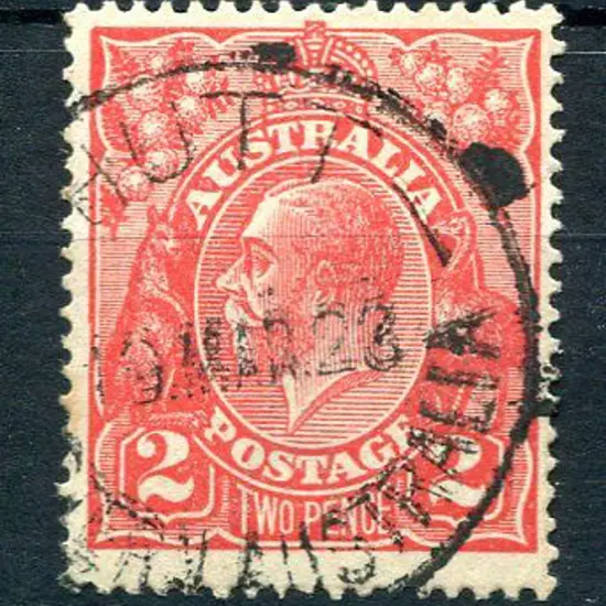Hutt A28 65% part strike on 2d red KGV for 19 MAR ...