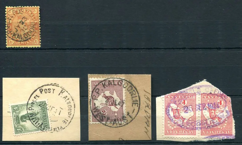 Kalgoorlie Parcel Post: selection with four ... Image 1++