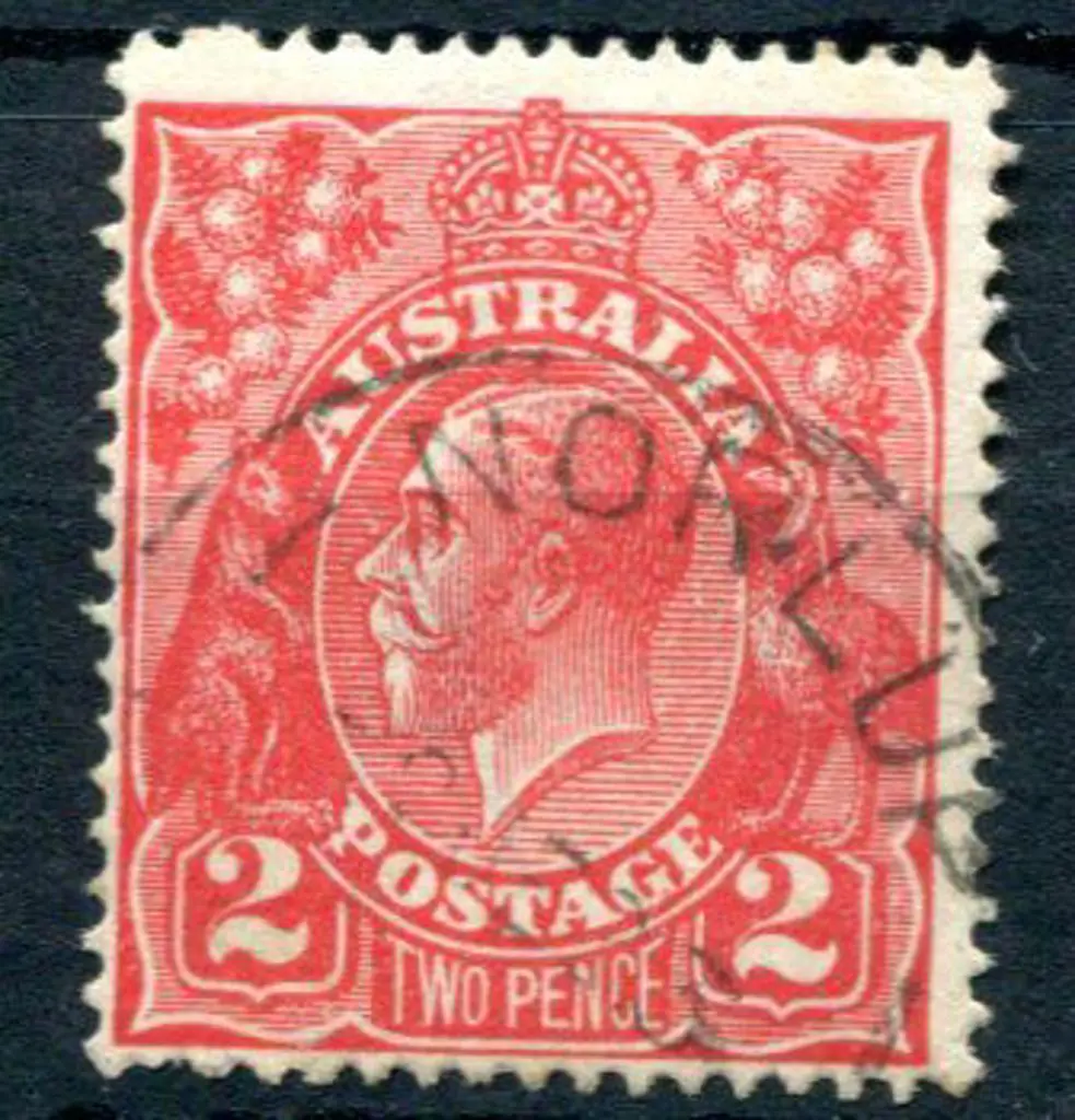 Norlup A27 on 2d red KGV for 2 JE 23. A very short ... Image 1++