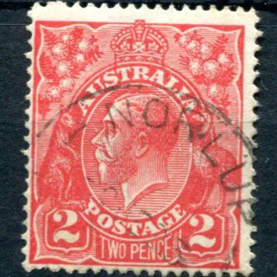 Norlup A27 on 2d red KGV for 2 JE 23. A very short ...