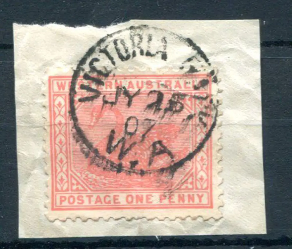 Victoria Park 3b Nil index on 1d red swan on piece ... Image 1++