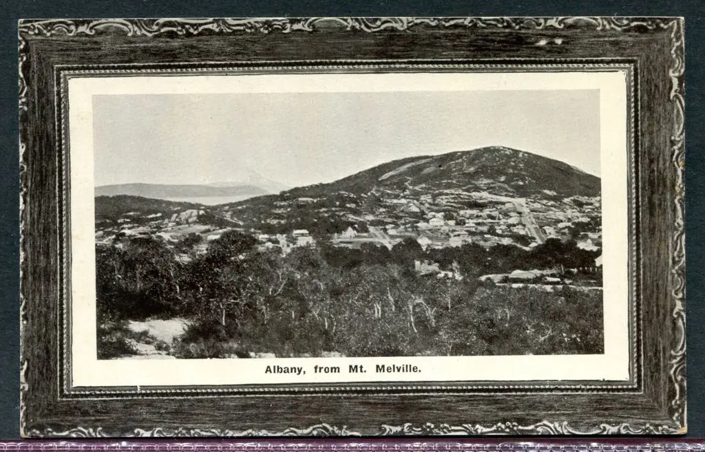 "Albany from Mt. Melville." Todd's Book Arcade ... Image 1++