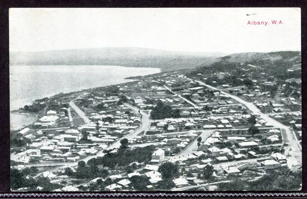 "Albany, WA" with title in red. Osboldstone & Co ... Image 1++