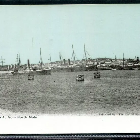 "Fremantle, WA, from North Mole" Austral Stores ...
