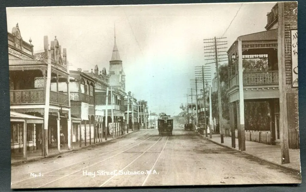 "Hay Street, Subiaco, W.A. No.1" b&w photographic ... Image 1++