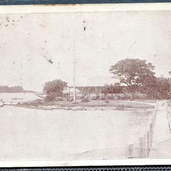 "Hotel Peninsula" (Mandurah) sepia & white card. ...