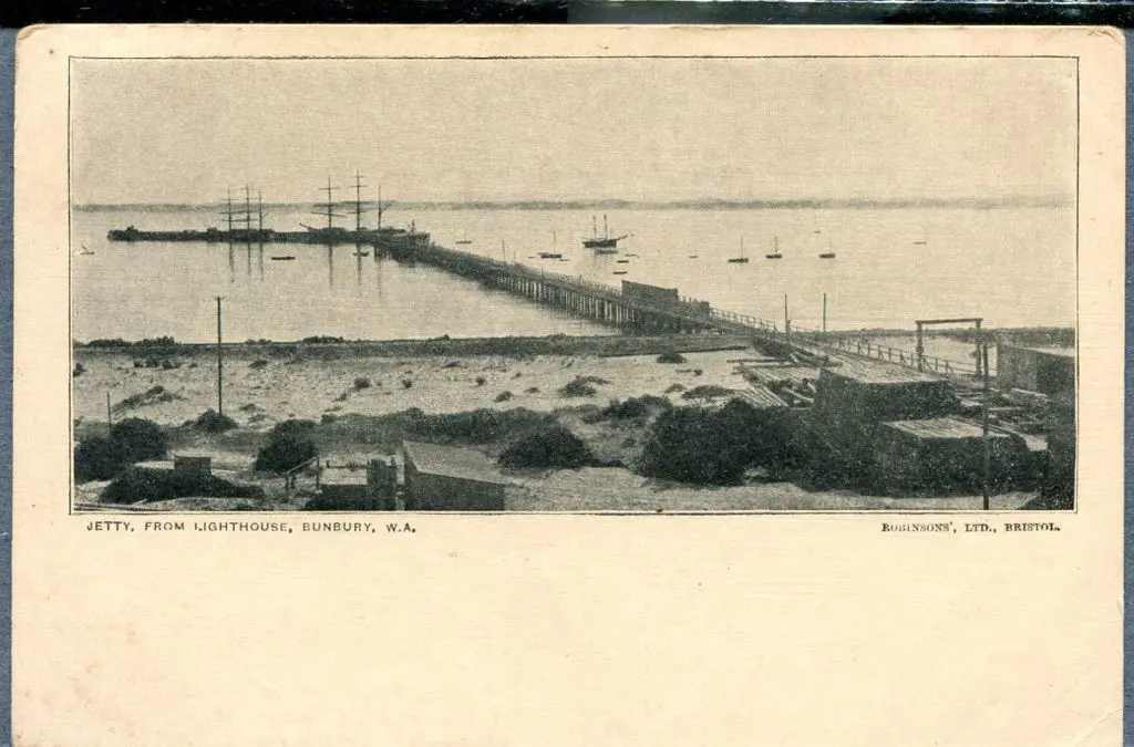 "Jetty from Lighthouse, Bunbury, WA" Robinson's ... Image 1++