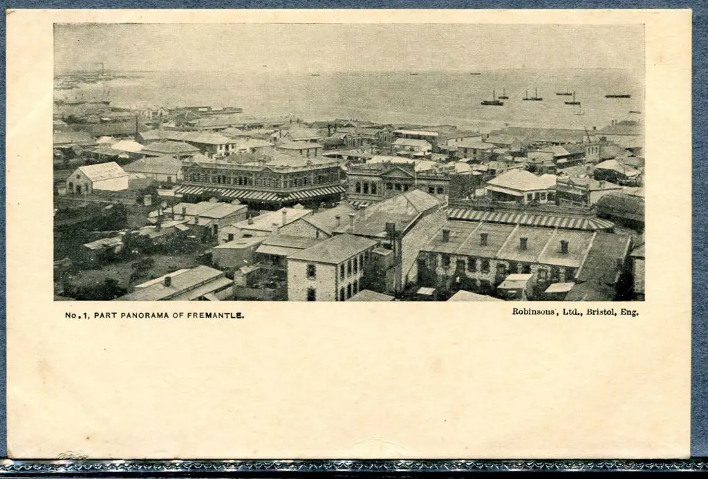 "No.1 Part Panorama of Fremantle" Robinson's Ltd ... Image 1++