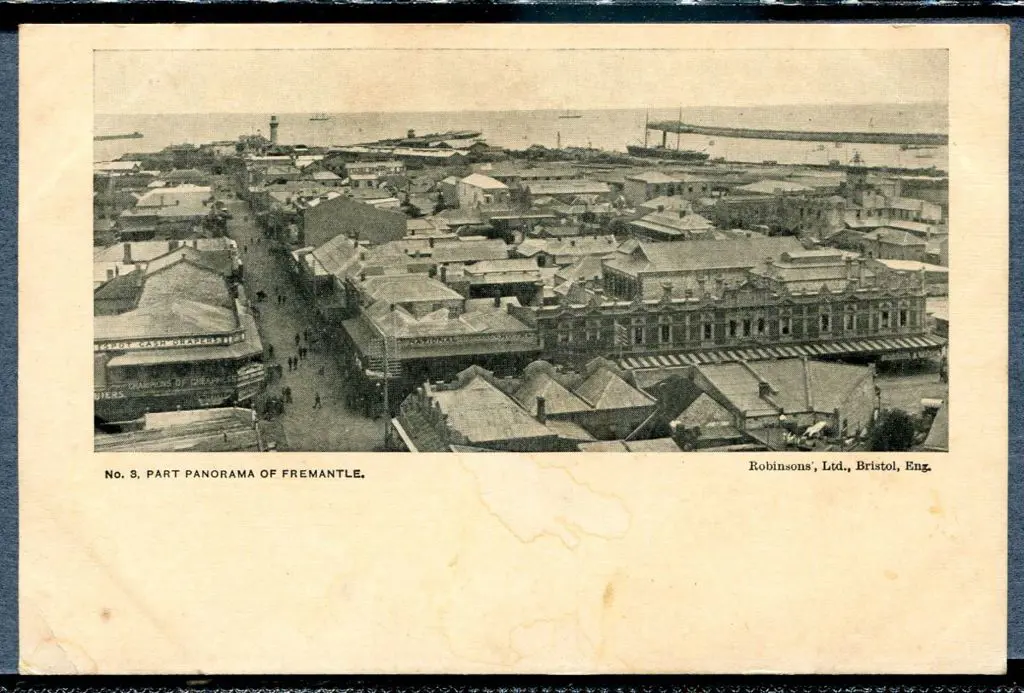 "No.3 Part Panorama of Fremantle" Robinson's Ltd ... Image 1++